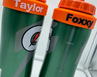 Team Sports drink bottle name label custom