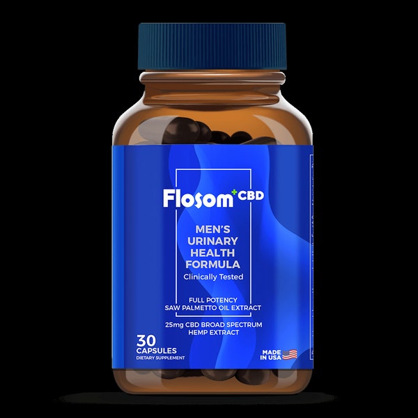 Flosom is a New Prostate Supplement that supports urinary health and promotes improved sleep quality