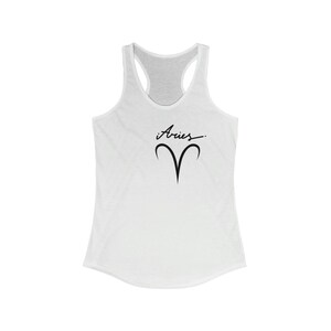 Women&#39;s Ideal Racerback Tank - &quot;Aries&quot;