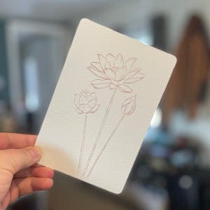 Cartes postales aquarelles DIY – motifs floraux vintage | Lot de 8 | Peignez vos propres cartes postales