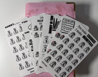 Paquete de bolsas de dinero (6 mini desafíos de ahorro)