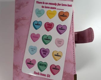 Desafío de ahorro de Heart Candy