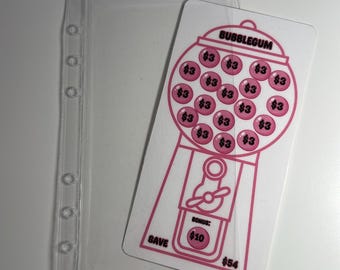 Mini desafío de ahorro de Bubblegum Machine