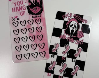 Desafío de ahorros mini Ghostface Duo