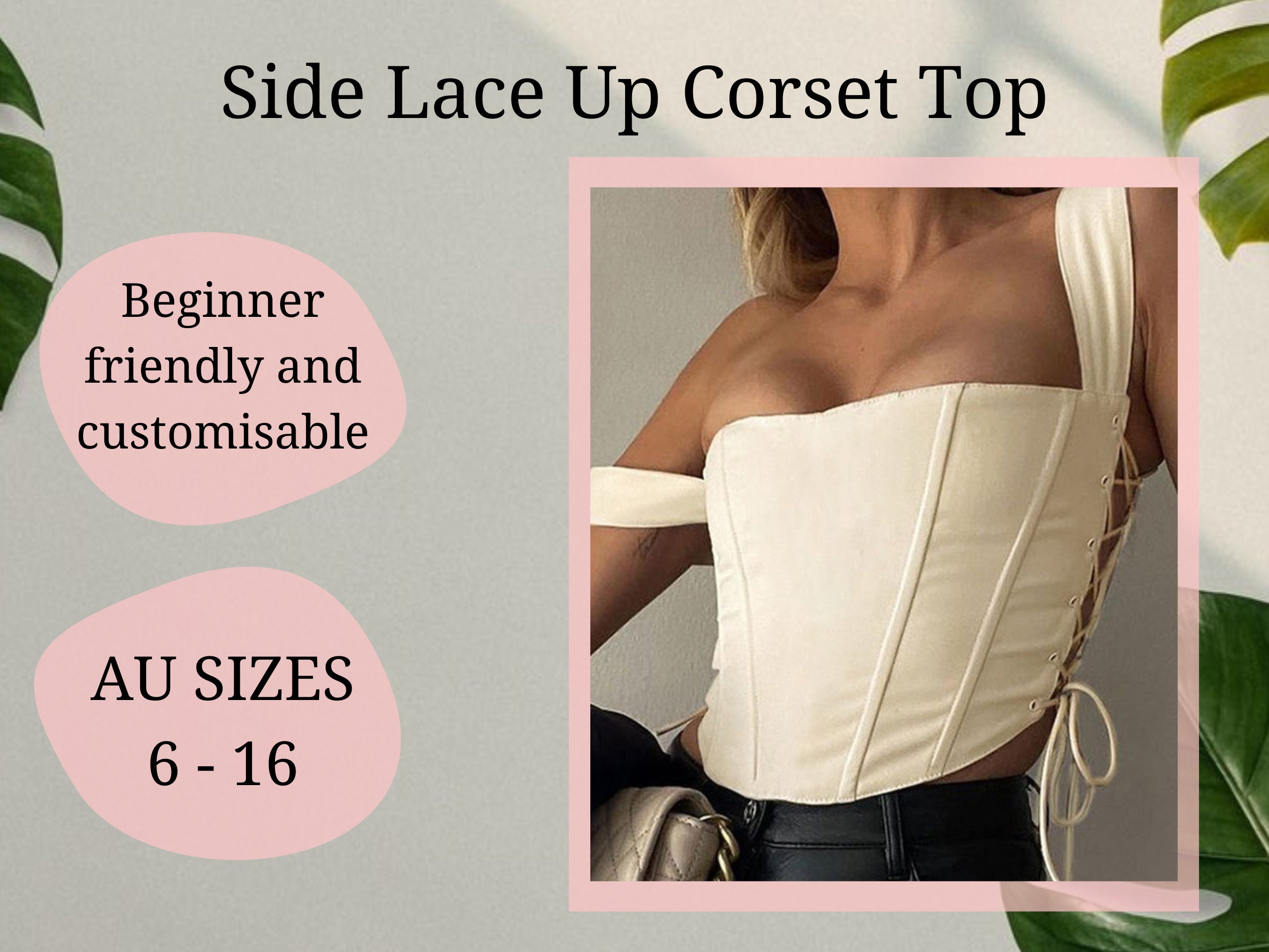 Lace up Side Dress -  Canada