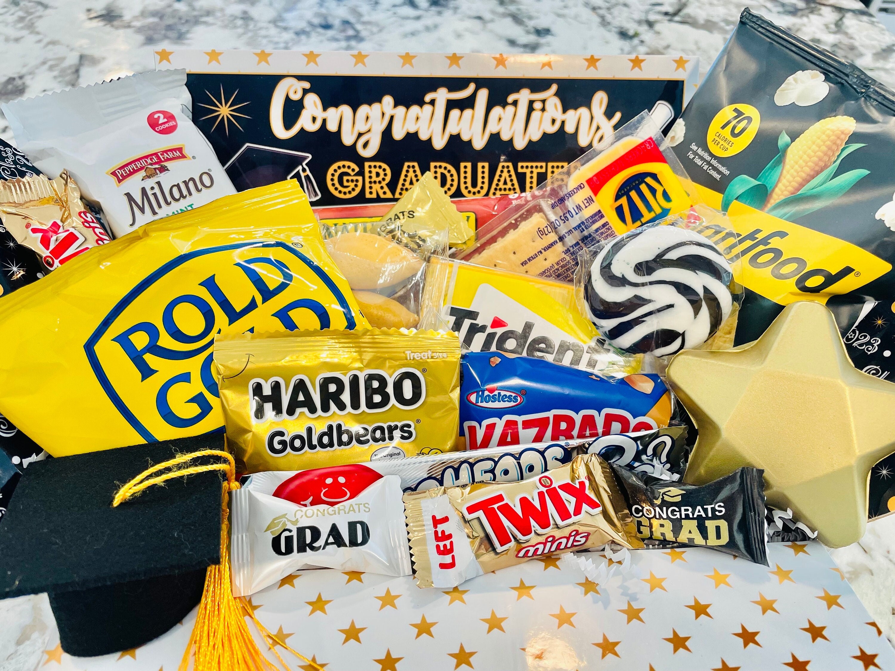 Graduation Snack Box Graduation Gift Basket Class of 2023 Etsy