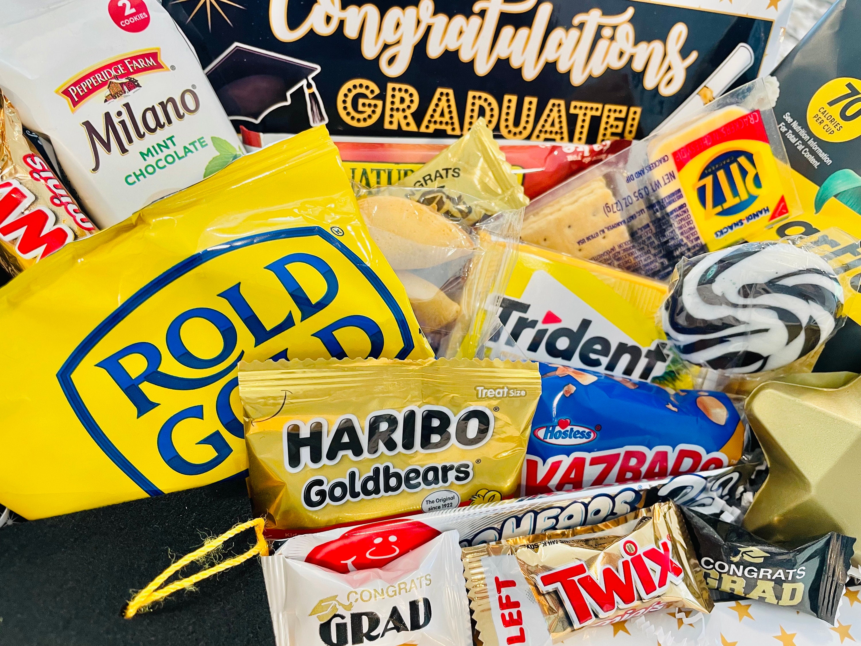 Graduation Snack Box Graduation Gift Basket Class of 2023 Etsy