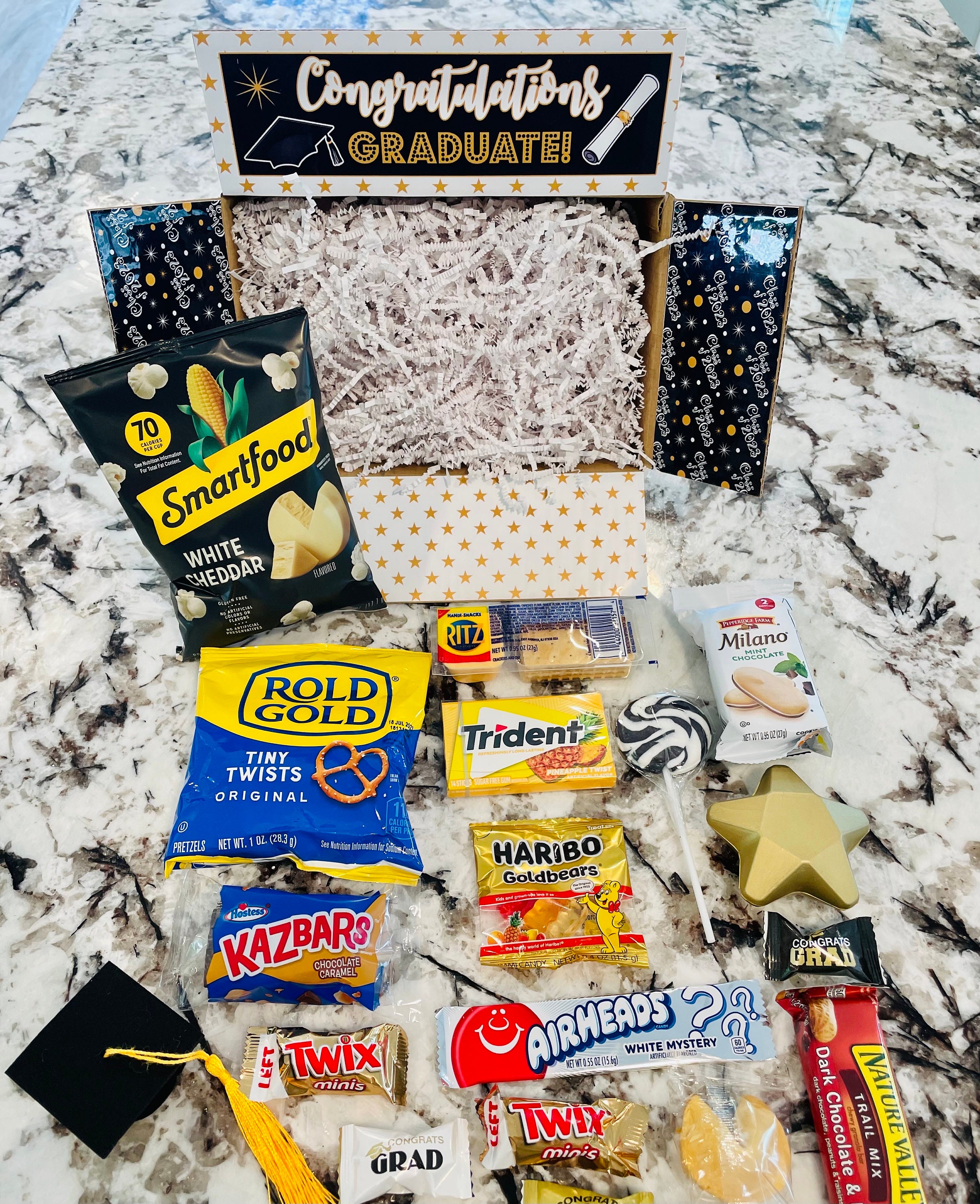 Graduation Snack Box Graduation Gift Basket Class of 2023 Etsy
