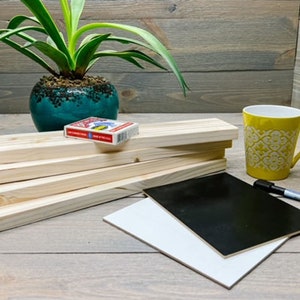 Porte-cartes à jouer en bois fait main | Porte-cartes pour enfant | porte-cartes éducatif | Porte-cartes pour enfants | Plateau pour cartes de jeu de société | École à domicile