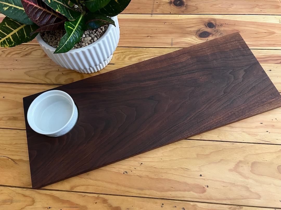 Handmade Walnut Charcuterie Board With Bowl Personalized Cutting Board Custom Serving Tray