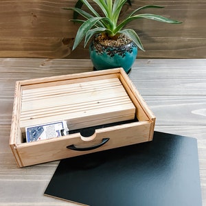 Playing Card Group Kit | Deluxe Card Party Case | Card Rack | Card Tray | Card Holder | Board Game Card Tray | Canasta Rummy Poker Bridge