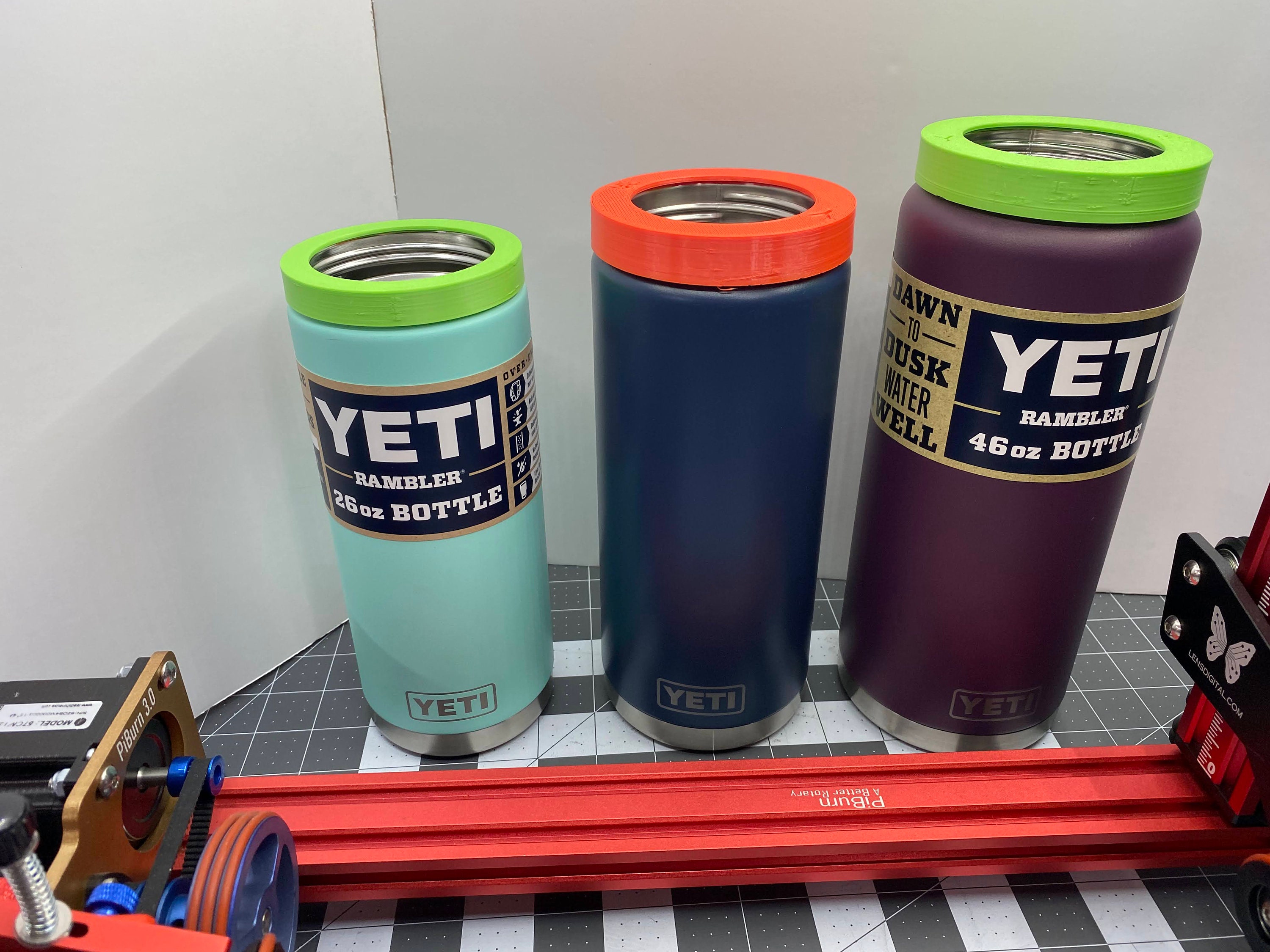 26 oz Pre-coated Yeti insulated Bottle with custom logo engraved