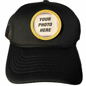 Custom Portrait Baseball Hat - Personalized Memorial Gift