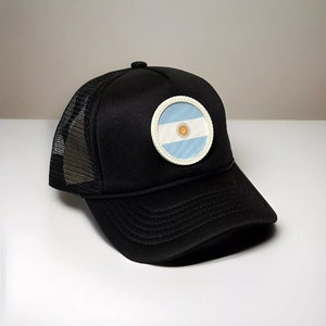 Argentina Trucker Hat - Copa America Hats - Messi The Goat Cap - Score Big: Messi Trucker Hat - Ultimate Fan Gear! Leo messi
