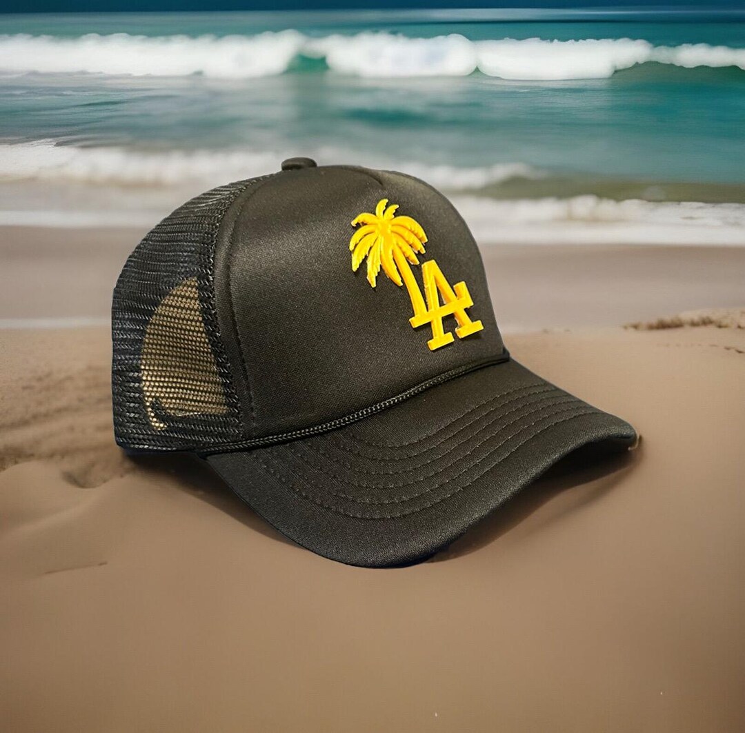 Custom Los Angeles Dodgers 3d Sculpted Snapback Trucker Hat  display picture 1