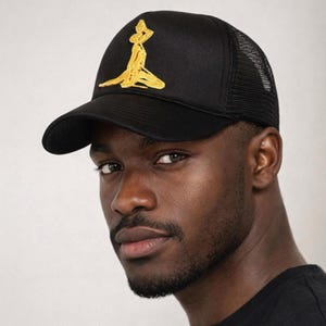 Haiti - Neg Mawon hat - gold and black - exclusive hat.