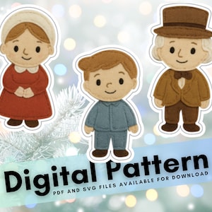 Baa Baa Black Sheep Felt Pattern | Quiet Book DIY (PDF & SVG)