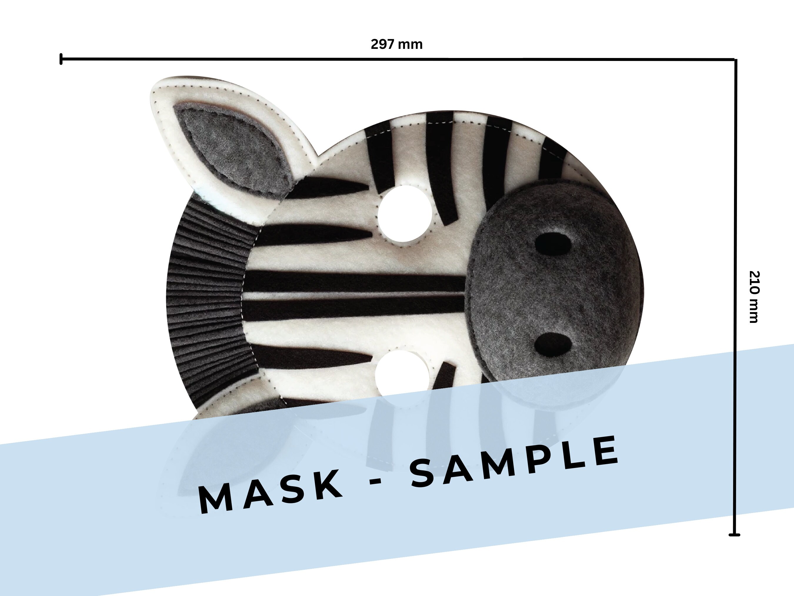 Felt Safari Animal Mask Patterns Printable Mask, Coloring Page & Felt ...