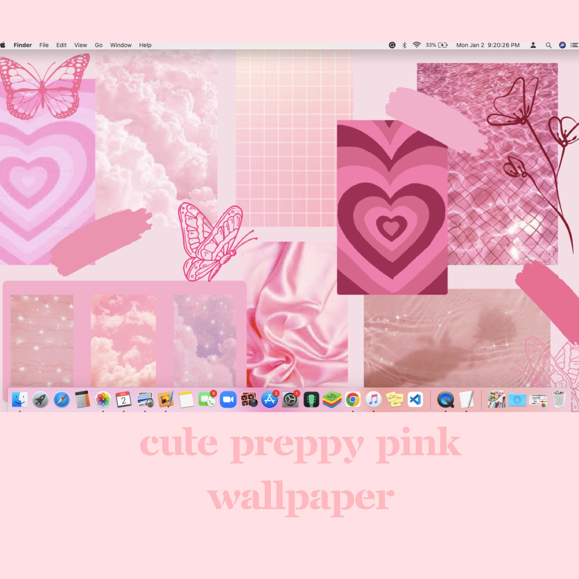 Với hình nền giấy dán tường preppy màu hồng đầy tinh tế này, bạn sẽ cảm nhận được những nét đẹp tinh tế và sáng tạo. Hãy để trái tim bạn bay cao với thiết kế này.