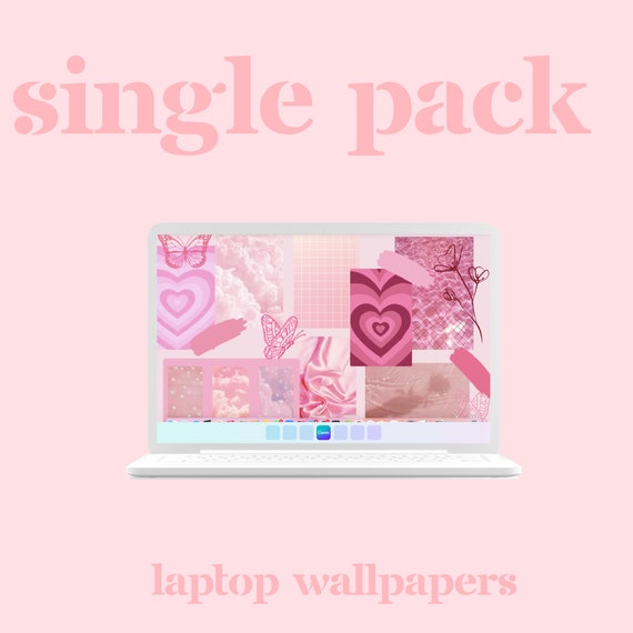 Preppy Pink Aesthetic Wallpaper Background Etsy