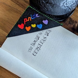 PRIDE bookmark gift present book lover accessory