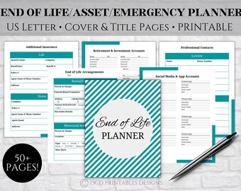 Final Death Planner - Etsy