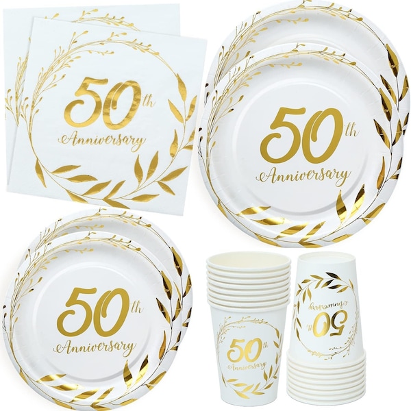 50th Wedding Anniversary Decorations - Etsy