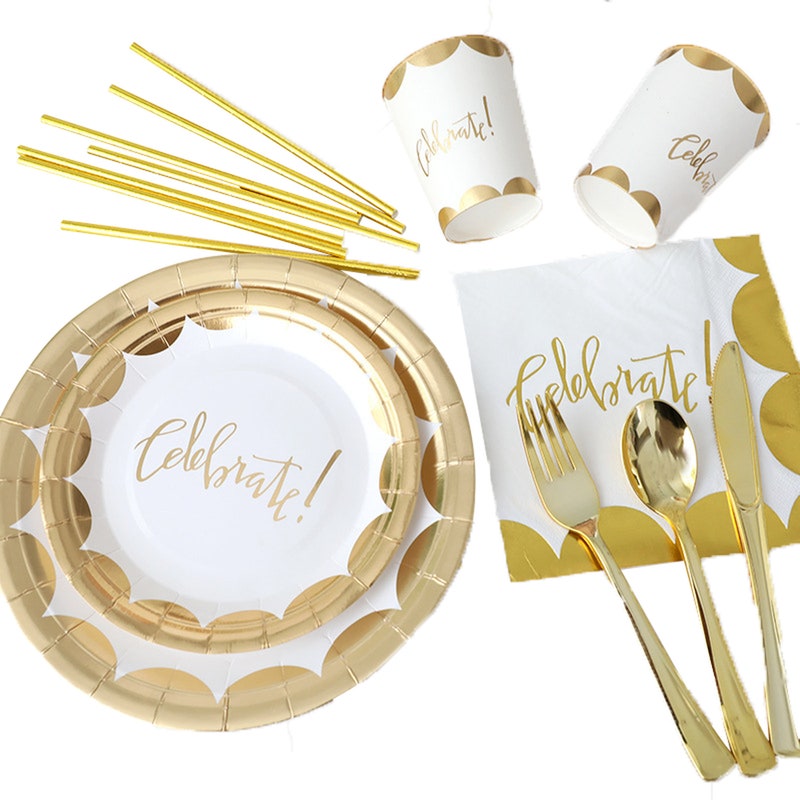 Wedding Plates Disposable Etsy