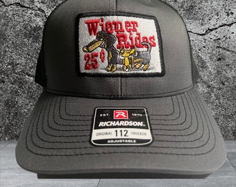 Wiener Rides  Richardson 112 Trucker Hat