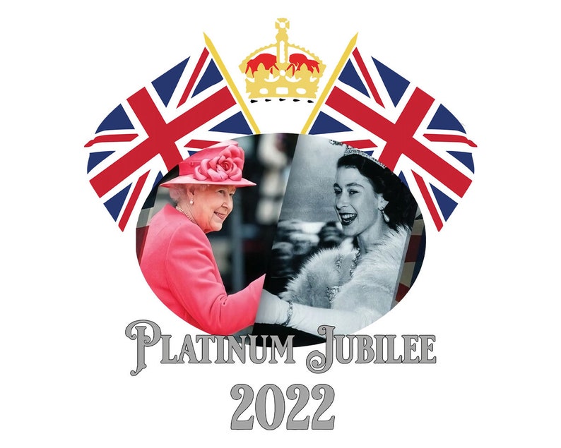 Queen Elizabeth II Platinum Jubilee 2022 CELIBRATION Emblema immagine 1