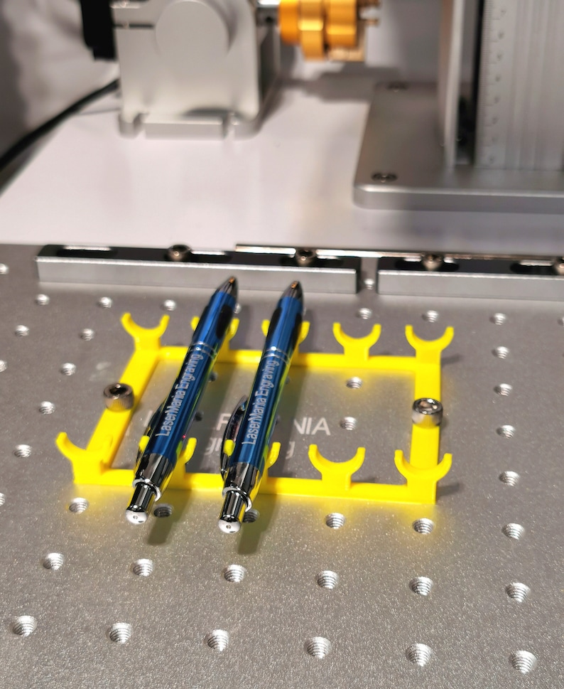 Fiber Laser Engraving Equipment Accessory PLA Pen and Pencil Jig