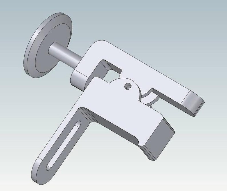Laser Rotary Clamp Down Hold Wheel Rotary Clamp for Glasses Chinese