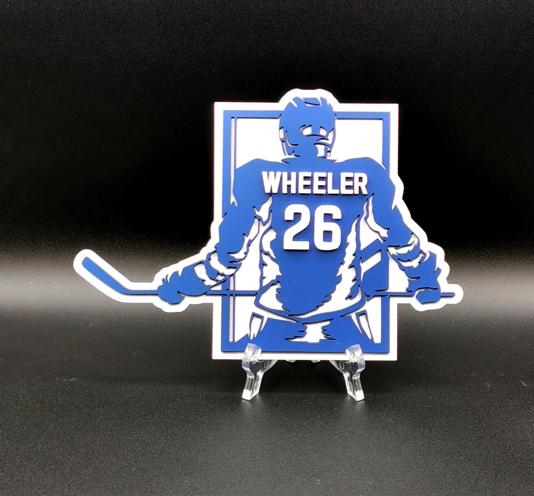 Hockey Player Wall Decal / Décor Personalized / Customized With Your