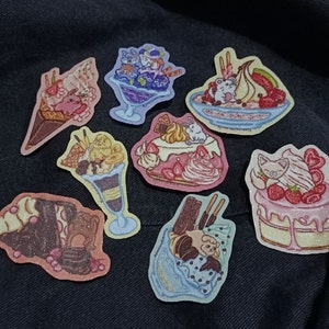 SKZOO-dessertsticker, fanmade merchandise, unoff-merchandise, StrayKids, STAYmade-stickers