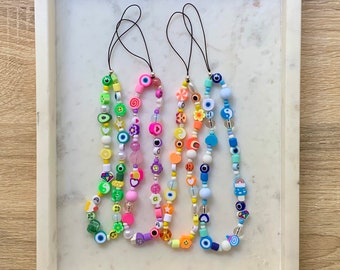 Beaded Mobile phone strap