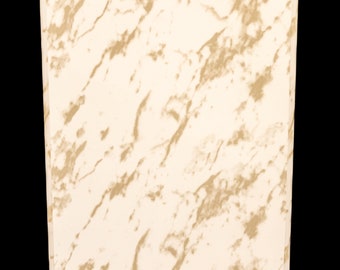 Marble Finish Plaque Blank, Blank Wood Plaque, 5x7, 7x9, 9x12 inch, Wooden Sign Blanks for DIY Crafts and Laser Engraving