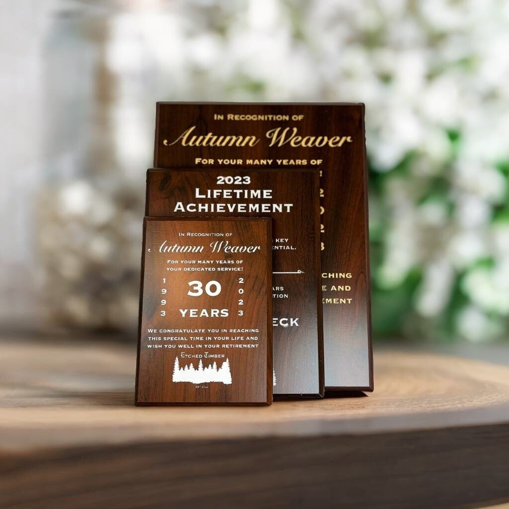 Cherry Award Plaque,Award Trophy , MVP Award, Recognition Award, Appreciation Plaque, Corporate Award, Personalized Award, Custom Plaque