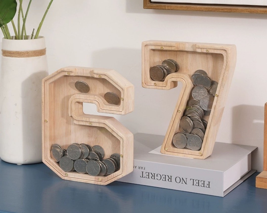 Creative New Digital Money Cans Arabic Digital Money Boxes Etsy