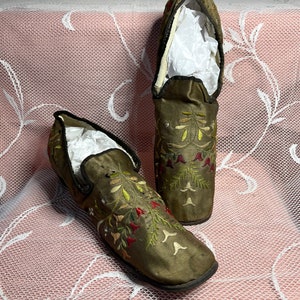 RARE Antique Original Early 19th Century 1820 - 1830's Men's Shoes
