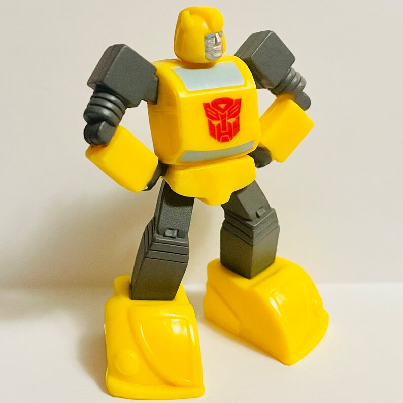Transformers Bumblebee Miniature Figure Mini Etsy
