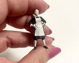 Tiny Miniature Maid Mini Person