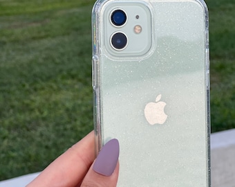 Clear Sparkly Glitter iPhone 16 case iPhone 16 pro max case iPhone 16 case 15 Pro Max iPhone 15 Samsung S23 ultra case A13 case iPhone 11