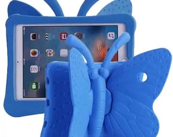 Pink iPad 10 Butterfly kids case