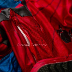 Hero Holland Suit Spider Hero Cosplay Mask Movie Design comic con costumes image 13