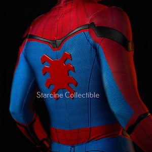Hero Holland Suit Spider Hero Cosplay Mask Movie Design comic con costumes image 6