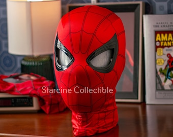 LED Starksuit Hero Mask: Red Insect, Cosplay Costume (58-63cm)