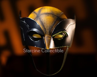 Yellow Wolf Helmet, Cosplay Costume
