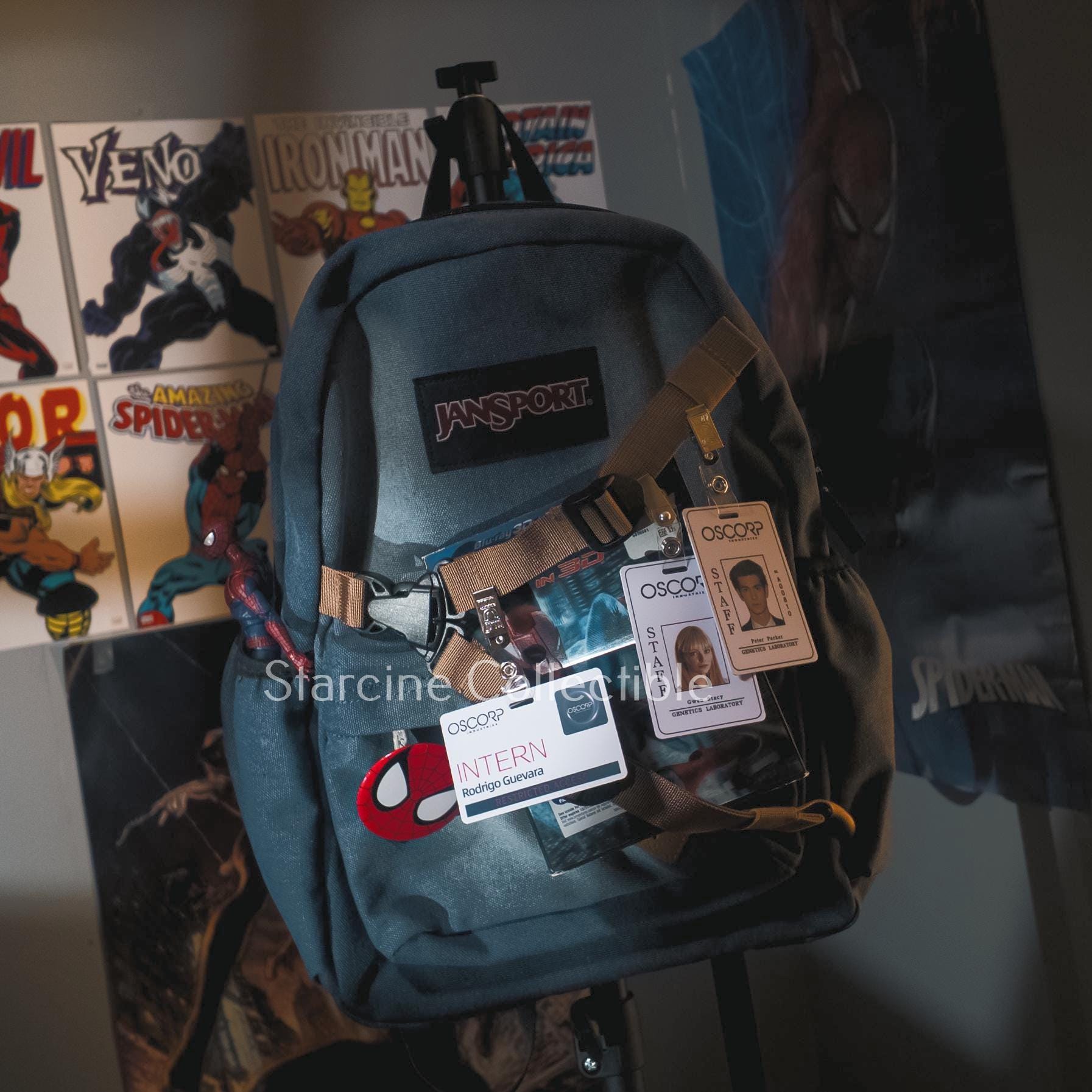 Jansport Backpack Spiderman - Etsy
