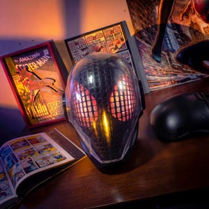 LED 2020 マイルズ スパイダーヒーロー コスプレマスク