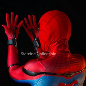 Hero Holland Suit Spider Hero Cosplay Mask Movie Design comic con costumes image 4